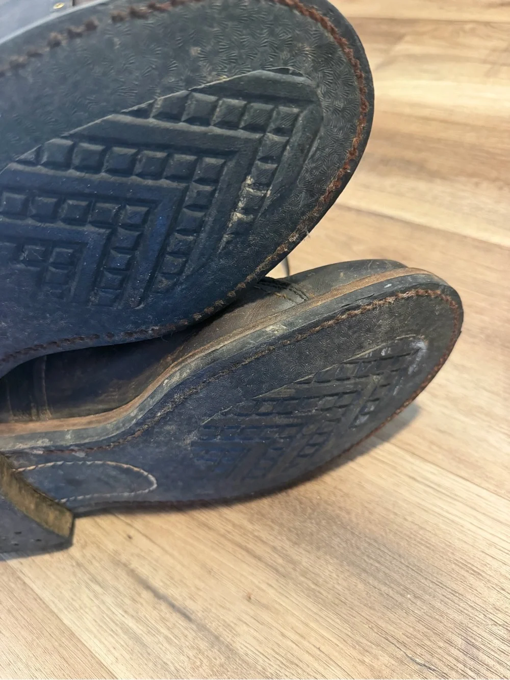 Vtg 70's Knapp Bros Men’s 11 D  17